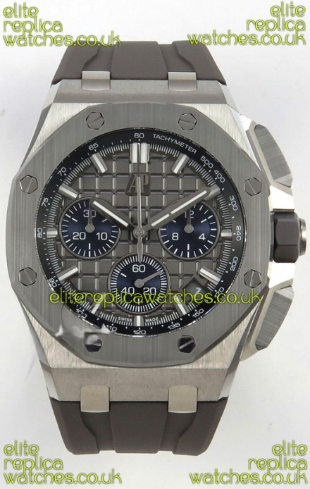 Royal Oak Offshore Chronograph 26420 Titanium Grey Dial Super Clone Watch 