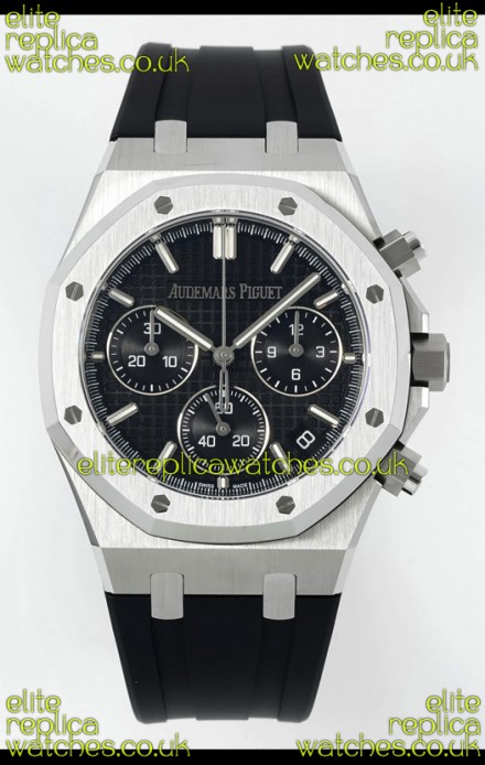 Royal Oak Chrono 26240 Black Dial Super Clone Watch 