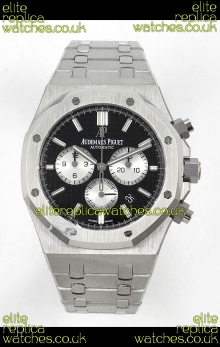 Royal Oak Chrono 26331 Black Dial Super Clone Watch 