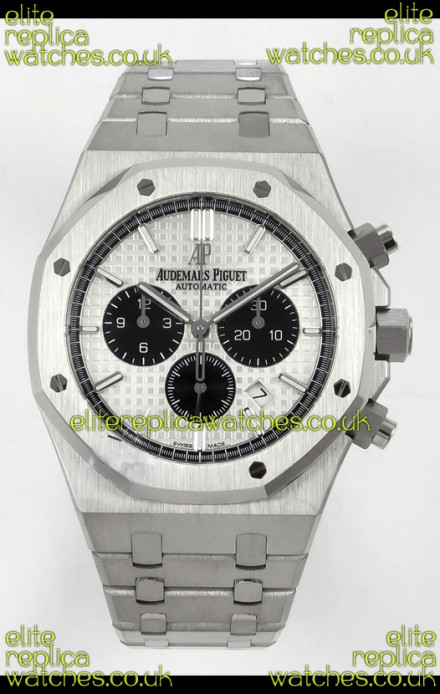 Royal Oak Chrono 26331 White Dial Super Clone Watch 
