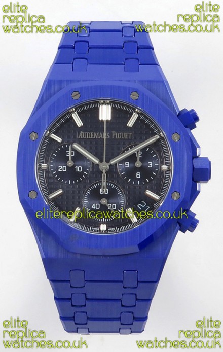 Royal Oak Chrono 26240 Blue Ceramic Super Clone Watch 