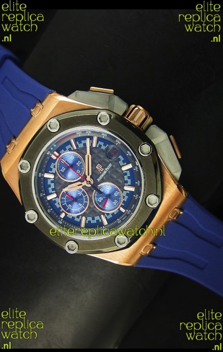 Audemars Piguet Royal Oak Offshore Michael Schumacher Rose Gold Ceramic Bezel
