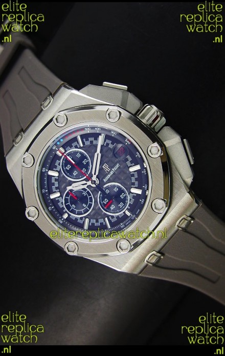 Audemars Piguet Royal Oak Offshore Michael Schumacher Quartz Movement Watch in Grey 