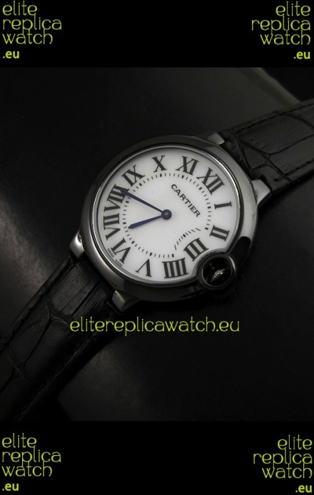 Cartier Ballon de Ladies Replica Watch in White Dial