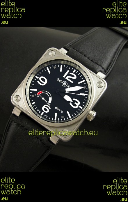 Bell and Ross BR01-92 Swiss Replica Watch in Black Dial