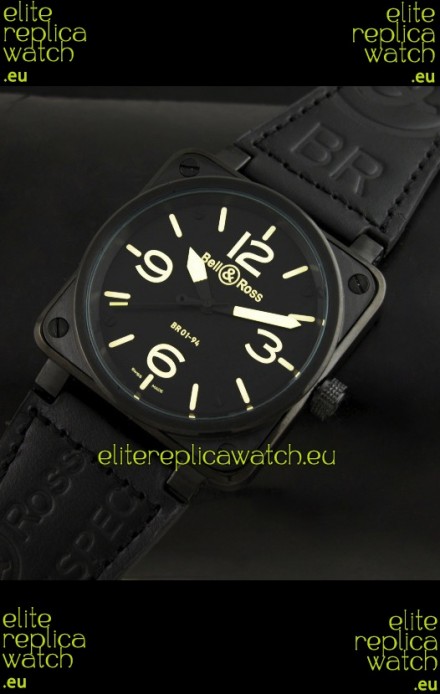 Bell and Ross BR01-94 Swiss Replica PVD Watch