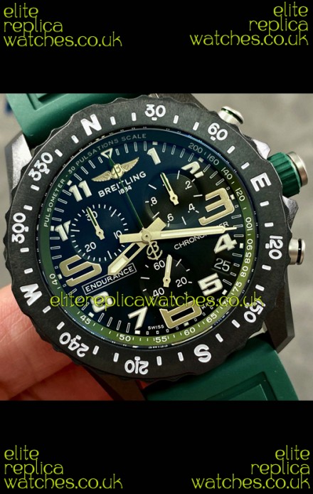 Breitling Endurance PRO 44 Green Strap Swiss Quartz Replica Watch