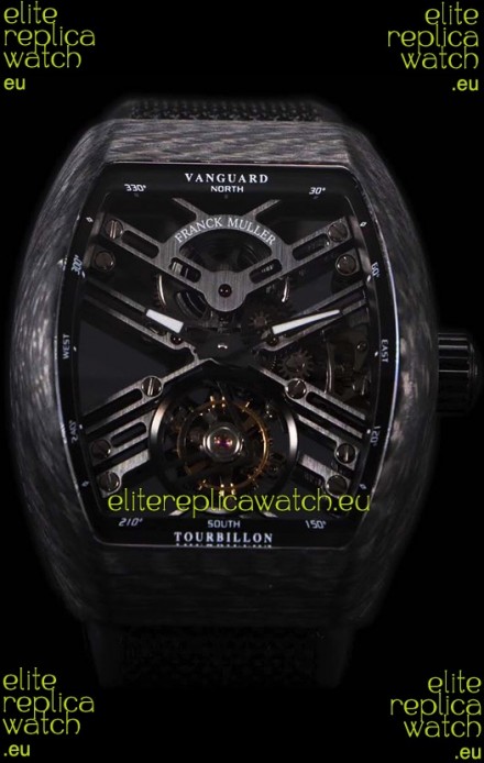 Franck Muller Vanguard Skeleton Tourbillon Swiss Replica Watch