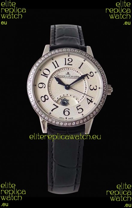 Jaeger-LeCoultre Rendez-Vous Steel Night & Day Medium 1:1 Mirror Swiss Watch 