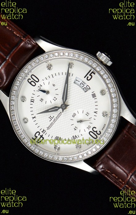 Jaeger LeCoultre Master Control Stainless Steel Swiss Replica Watch 