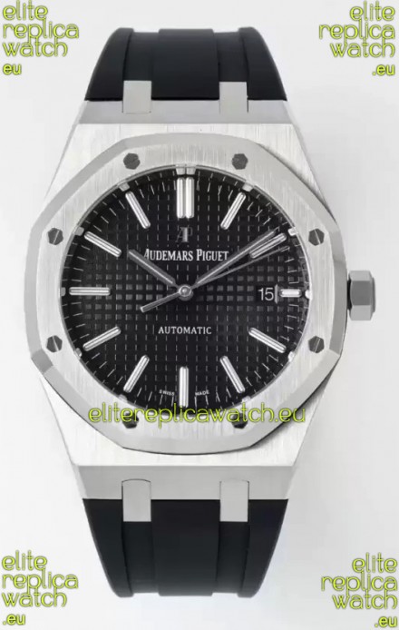 Audemars Piguet Royal 15400 41MM Black Dial 904L Steel CAL.3120 Movement 1:1 Mirror Replica