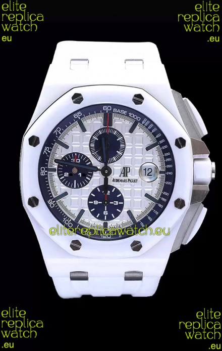 Audemars Piguet Royal Oak Offshore White Ceramic - Ultimate 1:1 3126 Movement