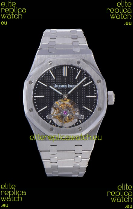 Audemars Piguet Royal Oak Tourbillon 41mm Black Dial in 904L Steel Case