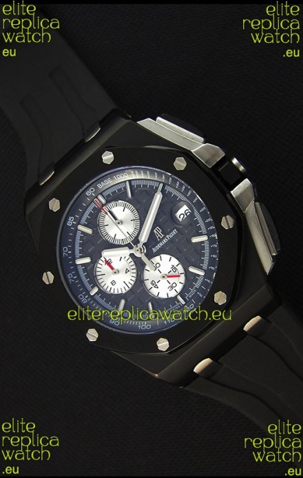 Audemars Piguet Royal Oak Offshore Chronograph Swiss Quartz Replica Watch PVD Case