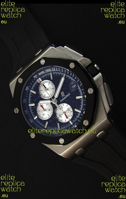 Audemars Piguet Royal Oak Offshore Chronograph Swiss Quartz Replica Watch Stainless Steel Case