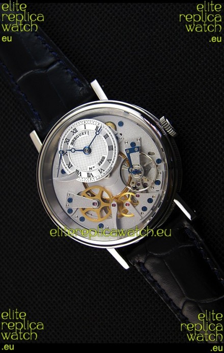Breguet Tradition 7057BB/11/9W6 Pink Gold Dual Tourbillon Swiss 1:1 Mirror Replica Watch