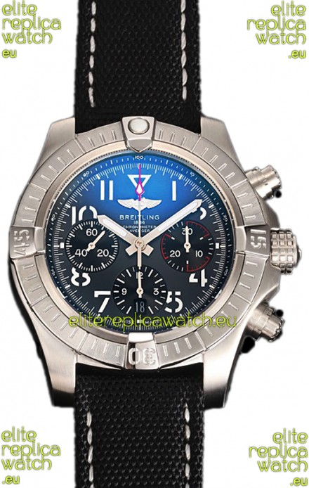 Breitling Avenger Chronograph 45 Black Dial 1:1 Mirror Swiss Replica Watch 