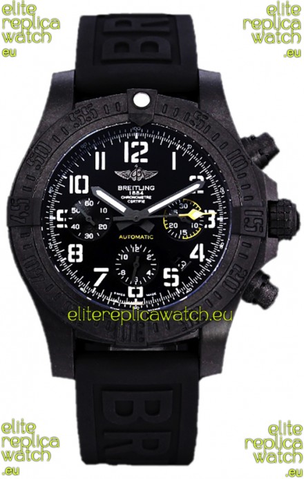 Breitling Avenger Hurricane Chronograph Black Dial - DLC Coating Swiss Replica Watch