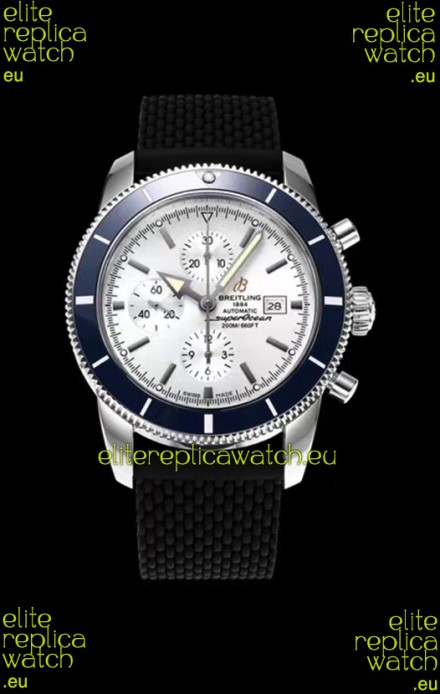 Breitling SuperOcean Heritage II 44MM White Dial Swiss Replica Watch 