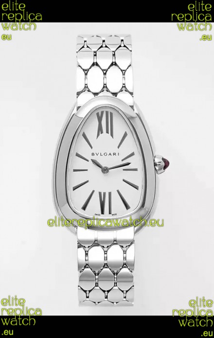 Bvlgari Serpenti Seduttori Edition in Stainless Steel Casing Super Clone Watch