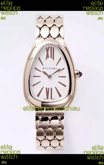 Bvlgari Serpenti Seduttori Edition in Rose Gold Casing Super Clone Watch