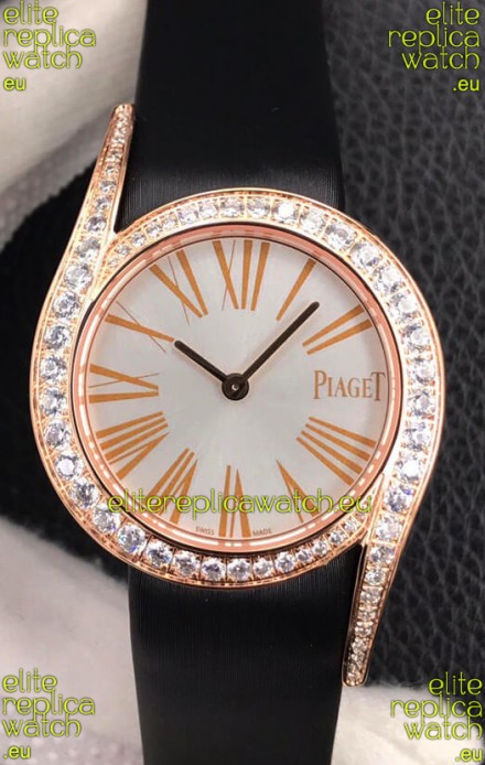 Piaget Limelight Gala Edition 1:1 Mirror Quality Swiss Quartz Replica Watch Rose Gold 