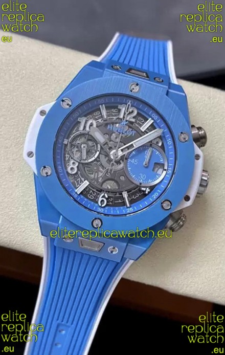 Hublot Big Bang Unico Blue PVD 1:1 Mirror Edition Swiss Replica Watch