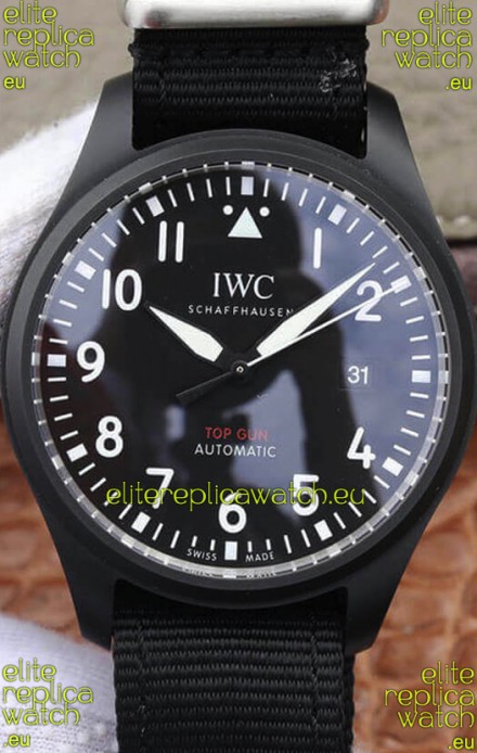 IWC Pilot Watch TOP GUN Edition in Ceramic Casing - 1:1 Mirror Replica Watch