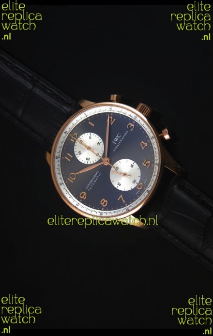 IWC Portuguese Chrono Automatic Jackie Chan 1:1 Mirror Replica Watch