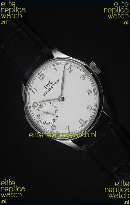IWC Portuguese Handwind Ref# IW5242 Swiss 1:1 Mirror White Dial Watch