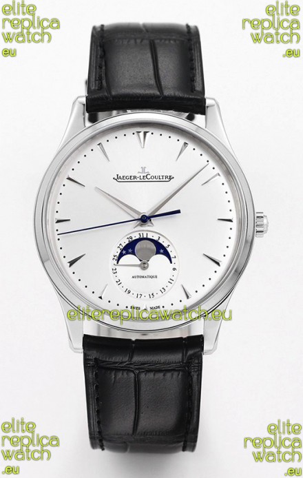 Jaeger LeCoultre Master Ultra Thin Moon 904L Steel 1:1 Mirror Replica Watch