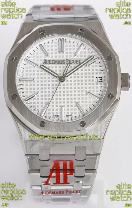 Audemars Piguet Royal Oak 15510 41MM White Dial 904L Steel CALIBRE 4302 Movement 1:1 Mirror Replica