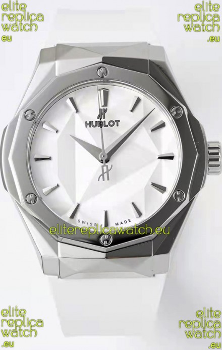 Hublot Classic Fusion Orlinski King 40MM Edition White Dial Swiss Replica Watch