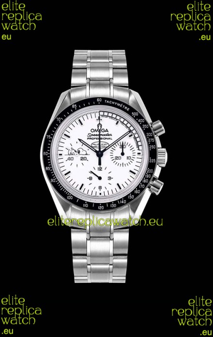 Omega Speedmaster Professional SNOOPY Limited Edition Swiss Watch 904L Steel