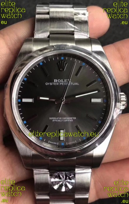 Rolex Oyster Perpetual REF#124300 41MM Cal.3230 Movement Swiss Replica Black Dial 904L Steel 1:1 Mirror Replica Watch