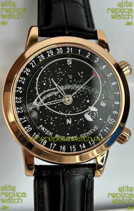 Patek Philippe 6104G Grand Complications Automatic Rose Gold 1:1 Mirror Replica Watch 