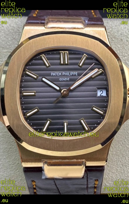 Patek Philippe Nautilus 5711R 904L Steel 2023 Updated Mirror Replica Watch - Grey Dial