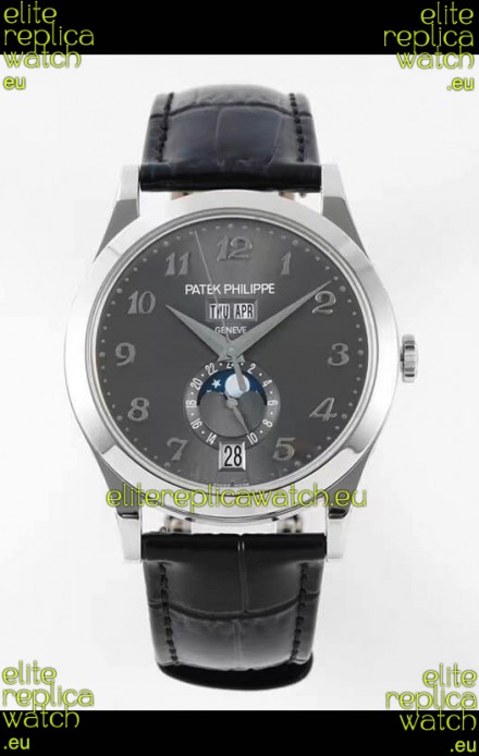 Patek Philippe Annual Calendar 5396G-014 Complications Swiss Replica Watch in Grey Dial