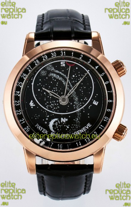 Patek Philippe 6104R Grand Complications Superclone Watch in Rose Gold