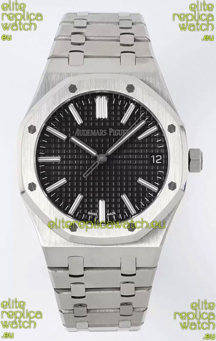 Audemars Piguet Royal Oak 15510 41MM 50th Anniversary Black Dial 904L Steel 1:1 Mirror Replica