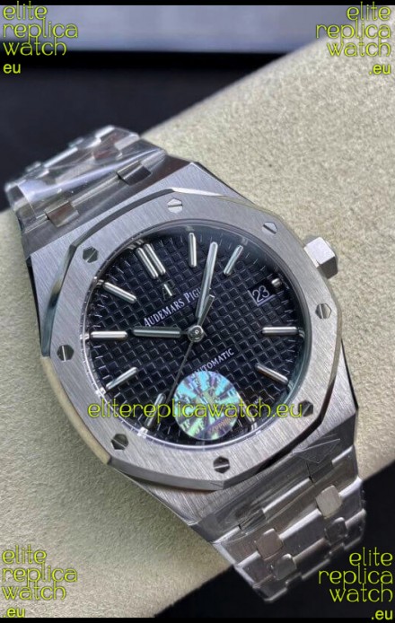 Audemars Piguet Royal Oak 15450 37MM Swiss Calibre 3120 Movement in 904L Steel Casing Black Dial 