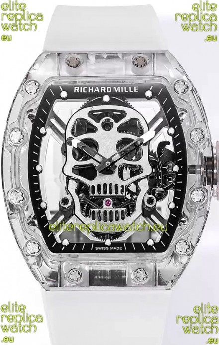 Richard Mille RM52-01 Sapphire Casing with Genuine Tourbillon Movement 1:1 Ultimate Replica