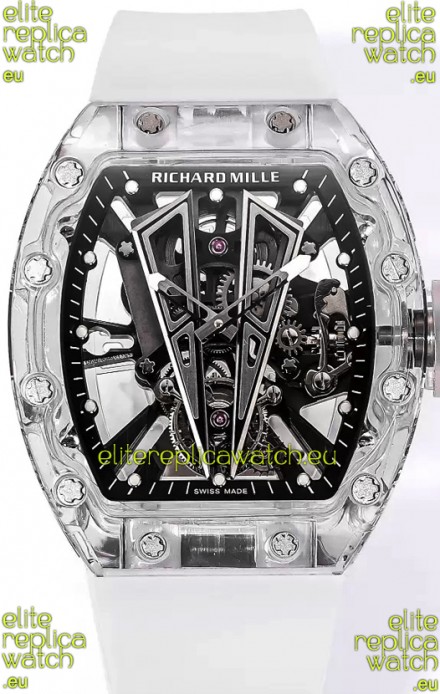 Richard Mille RM27-03 Sapphire Casing with Genuine Tourbillon Movement 1:1 Ultimate Replica