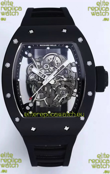 Richard Mille RM055 Ceramic Casing with Genuine Tourbillon Super Clone Watch