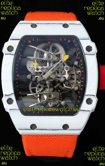 Richard Mille RM027-02 Rafael Nadal Genuine Tourbillon Movement 1:1 Mirror Replica Watch