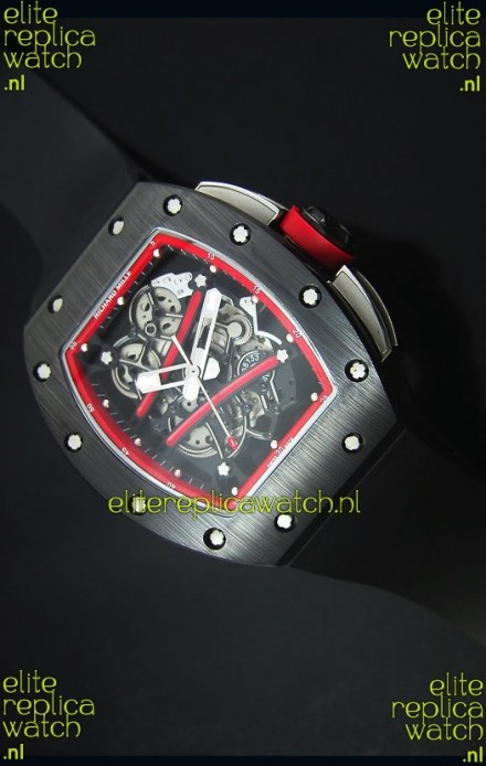 Richard Mille RM061 Ceramic Case Swiss Red Bezel Replica Watch