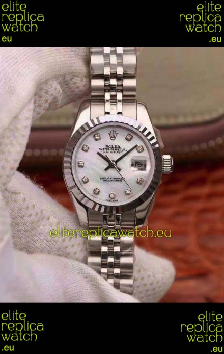 Rolex Datejust Ladies 28MM Cal.3135 Movement Swiss Replica in 904L Steel Casing