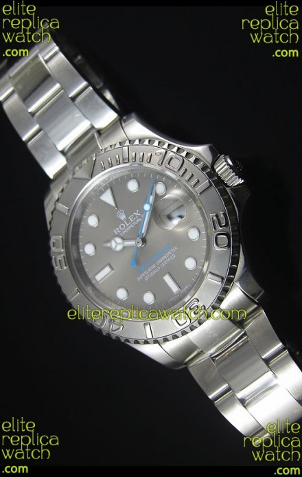 Rolex Yachtmaster Grey Dial 1:1 Swiss Replica Watch 