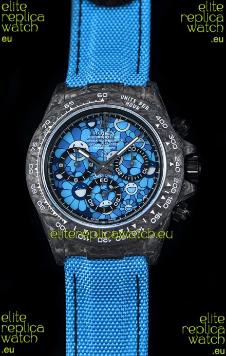 Rolex Daytona CHRONUSART Forged Cabon Casing 1:1 Mirror Replica Multicolored Dial