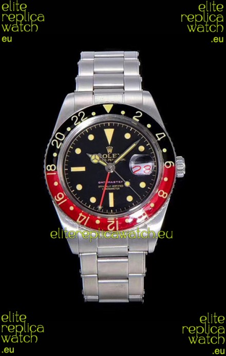 Rolex GMT Master 16710 COKE Vintage Edition Swiss Replica Watch 